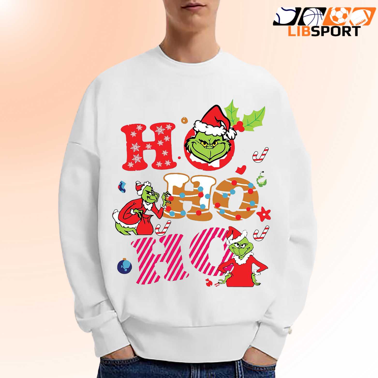 Merry Ho Ho Ho Christmas Grinch Shirt, Vintage Holiday Unisex Tee, Funny Green Monster Xmas Aesthetic Top